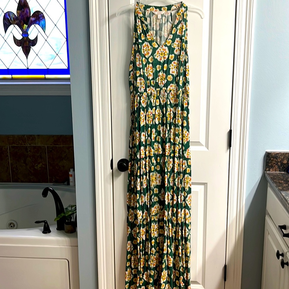 Multi colored maxi